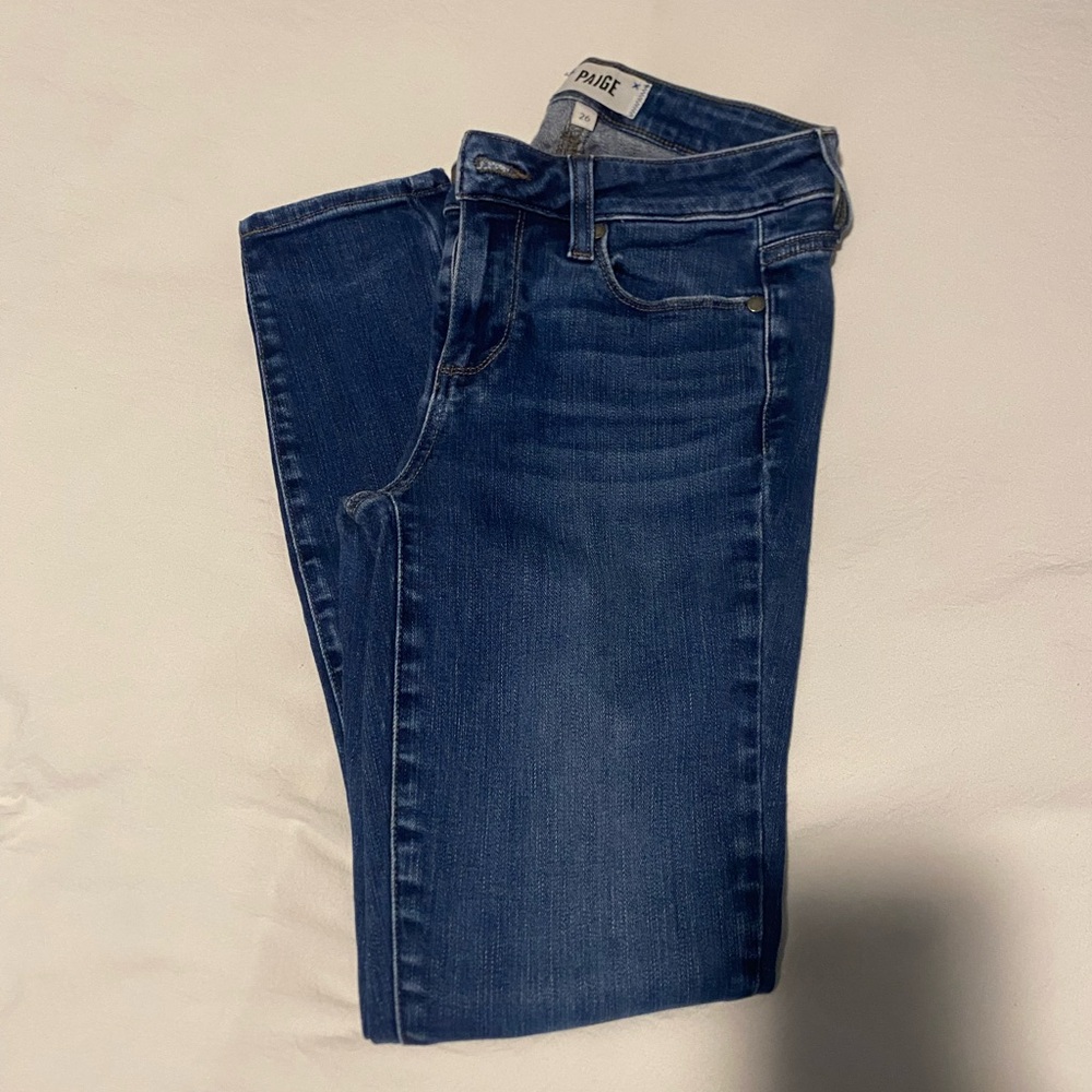 Paige Women's Blue Jeans